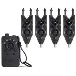 NASH Détection-Coffret 4 Détecteurs Siren R3+ avec Centrale