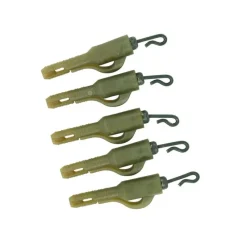 TRAKKER Acc.Montages/Hameçons-Emerillon clip plomb Fused Lead clip (Quick Change)