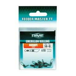 RIVE Acc. De Montage Feeder-Emerillon Rolling Agrafe - Taille 14 (x10)