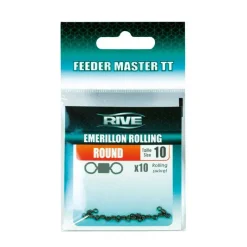 RIVE Acc. De Montage Feeder-Emerillon Rolling Round - Taille 10 (x10)