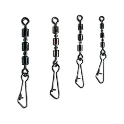 PAFEX Lignes Et Accessoires De Montage-Emerillons triple + agrafe (x10)