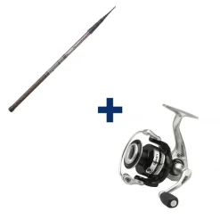 PACIFIC PECHE Packs & Ensembles-Ensemble ARIANNA RC - 1m90 à 3m95 - 8 brins + QUICK 1 1000 FD