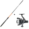 SERT Packs Et Ensembles-Ensemble Canne Fish Instinct Melody Telespin 2.10m, 10-30g + Moulinet Meka Efi 201 Rd + Nylon 0.23mm