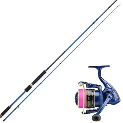 SUNSET Pêche Eging|Packs Et Ensembles-Ensemble Eging Sunsquid Sw20 2.40m, jusqu'à 25g + Moulinet Sunedge Swf 2503 FD