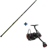GARBOLINO Packs & Ensembles-Ensemble Canne Téléscopique 3m + Moulinet 2000