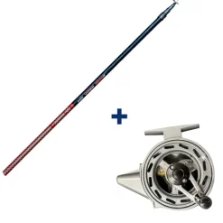 GARBOLINO Packs & Ensembles-Ensemble Canne Téléréglable 4m80 + Moulinet Capoté