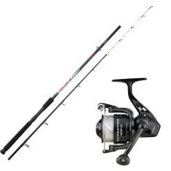 SUNSET Packs Et Ensembles-Ensemble Girelle SW 1.80m, 60-120g + Moulinet Sunhopper SWF 501 Fd