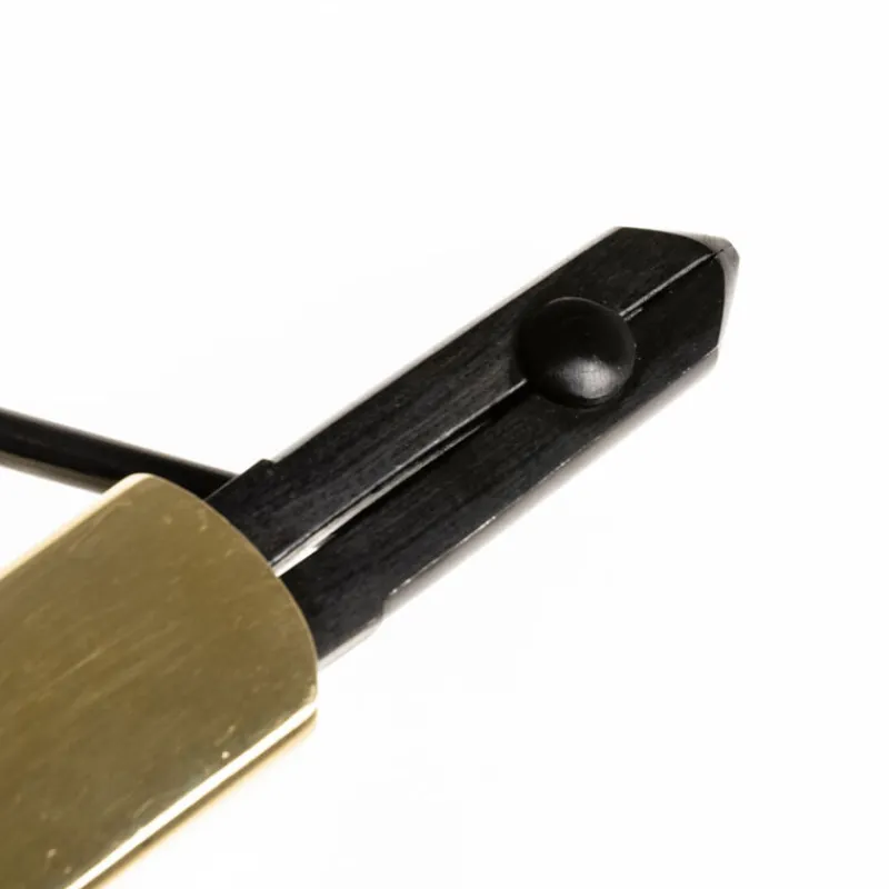 SILVER STONE Fly Tying-Etau de montage Pro Silverstone (noir et or)