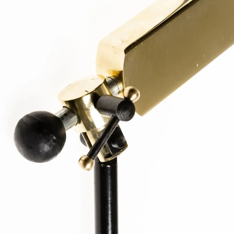 SILVER STONE Fly Tying-Etau de montage Pro Silverstone (noir et or)