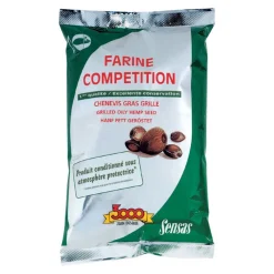 SENSAS Appâts / Amorces-Farine 3000 super chenevis grillé gras 550g