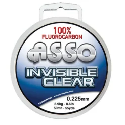 ASSO Tresses, Nylons, Fluorocarbones|Découverte Pêche En Mer-Fil fluorocarbone flashmer invisible clear 30m