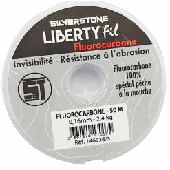 SILVER STONE Filaments-Fil fluorocarbone mouche silverstone liberty (50m)
