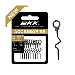BKK Hameçons Et Montages-Fixe Leurre Stinger Spike Taille L (x5)
