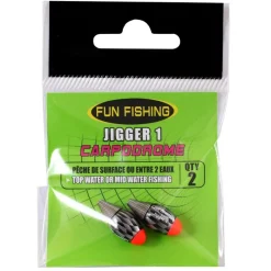 FUN FISHING Flotteurs-Flotteur Funfishing Jigger1 (2 flotteurs par pochette)