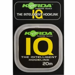 KORDA Acc.Montages/Hameçons-Fluorocarbon Intelligent Hooklink 20m