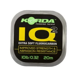 KORDA Acc.Montages/Hameçons-Fluorocarbon IQ Extra Soft 20m