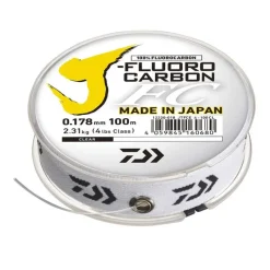 DAIWA Tresses, Nylons, Fluorocarbones|Tresses, Nylons, Fluorocarbones-Fluorocarbone J-Fluorocarbon 100m