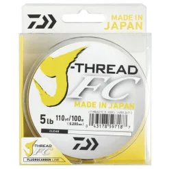 DAIWA Tresses, Nylons, Fluorocarbones|Tresses, Nylons, Fluorocarbones-Fluorocarbone J-Fluorocarbon 100m