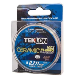 GRAUVELL Filaments|Tresses, Nylons, Fluorocarbones-Fluorocarbone Teklon Ceramic Fluorocarbon 48m