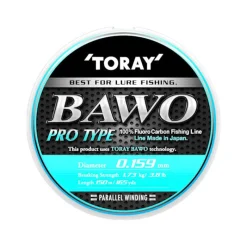 TORAY Tresses, Nylons, Fluorocarbones-Fluorocarbone Bawo Pro Type 150m
