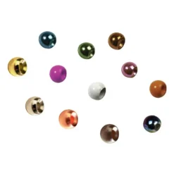 JMC Fly Tying-Fly tying billes laiton  (x25) 4,8 mm