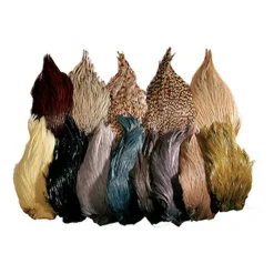 JMC Fly Tying-Fly tying cou de de coq indien naturel