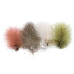 JMC Fly Tying-Fly tying selection cdc 4 couleurs foncées