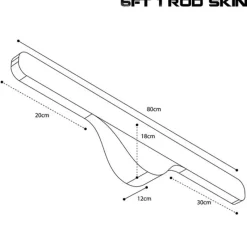 NASH Bagagerie/Rangement-Fourreaux Scope OPS Soft Protect 6ft 1RodSkin