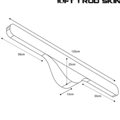 NASH Bagagerie/Rangement-Fourreaux ScopeOPS Soft Protect 10ft 1RodSkin