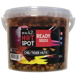 MACK2 Découverte Pêche À La Carpe|Appâts Et Fabrication-Graine cuite carpe ready made chili tiger nuts 2.3l
