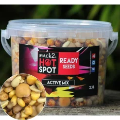 MACK2 Découverte Pêche À La Carpe|Appâts Et Fabrication-Graine cuite carpe ready made active mix 2.3l