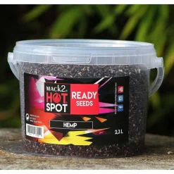 MACK2 Découverte Pêche À La Carpe|Appâts Et Fabrication-Graine cuite carpe ready made hemp 2.3l