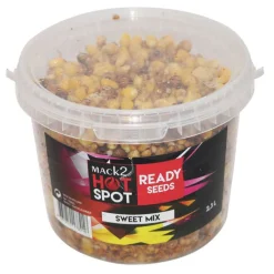 MACK2 Découverte Pêche À La Carpe|Appâts Et Fabrication-Graines cuites hot spot ready made sweet mix 2.3l