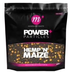 MAINLINE Appâts Et Fabrication-Graines Power+ Hemp ’N’ Maize 2Kg