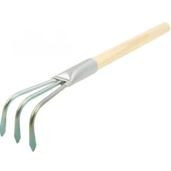 FLASHMER Pêche À Pieds-Griffe 3 dents en acier galva 80cm