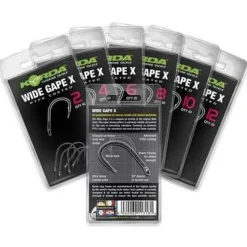 KORDA Acc.Montages/Hameçons-Hameçon carpe wide gape x