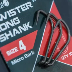 NASH Acc.Montages/Hameçons-Hameçon carpe twister long shank