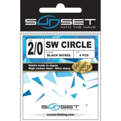 SUNSET Montages / Hameçons-Hameçon Sunhooks Sw Circle BN