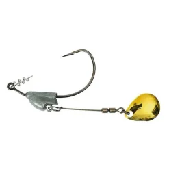 OWNER Hameçons Et Montages-Hameçon Texan Flashy Swimmer Twlock Colorado (x2)