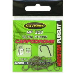 FUN FISHING Hameçons-Hameçons coup monster pursuit a oeillet avec ardillon mp300 (x20)