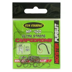 FUN FISHING Hameçons-Hameçons coup monster pursuit a oeillet sans ardillon mp400 (x20