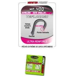 FUN FISHING Hameçons-Hameçons coup monster pursuit a oeillet sans ardillon mp400 (x20