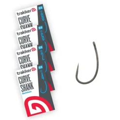 TRAKKER Acc.Montages/Hameçons-Hameçons Curve Shank Hooks Barbless x5