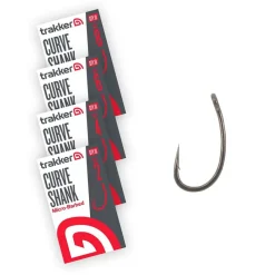TRAKKER Acc.Montages/Hameçons-Hameçons Curve Shank Hooks Micro Barbed x5