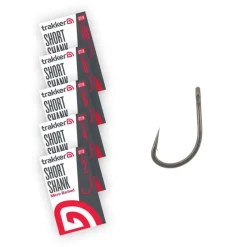 TRAKKER Acc.Montages/Hameçons-Hameçons Short Shank Hooks Micro Barbed x5