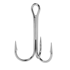 VMC Lignes Et Accessoires De Montage|Hameçons Et Montages-Hameçons triples carnassier 9649 nickelés (x10)