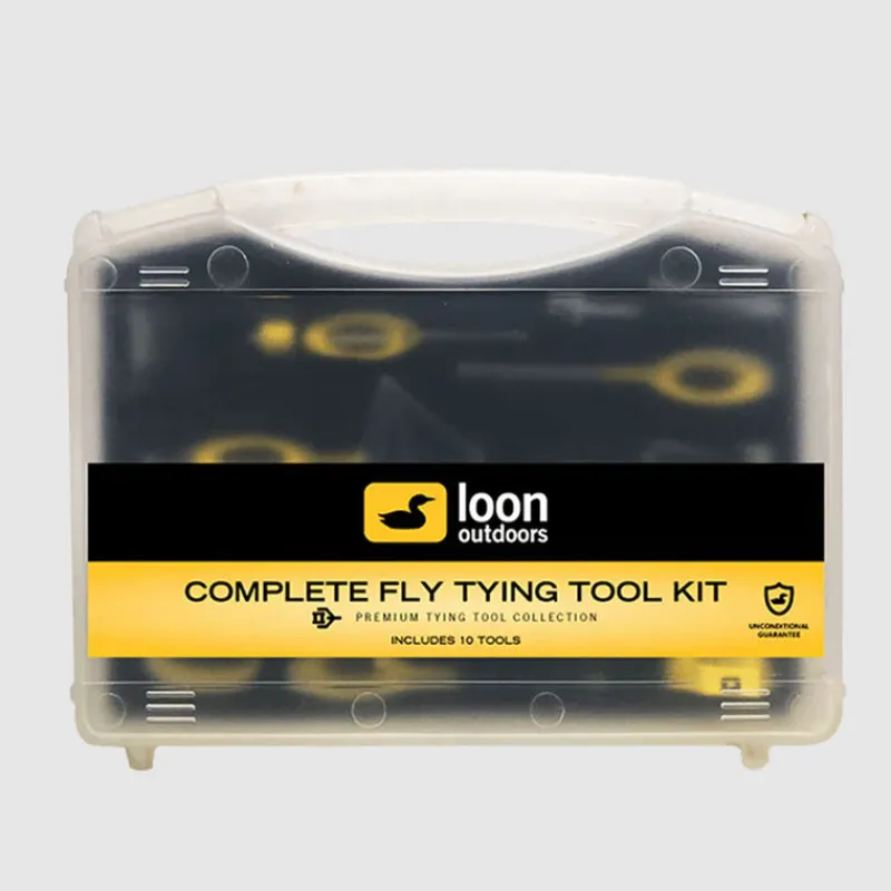 LOON Fly Tying-Kit de montage Outdoors Complete Fly Tying Tool Kit