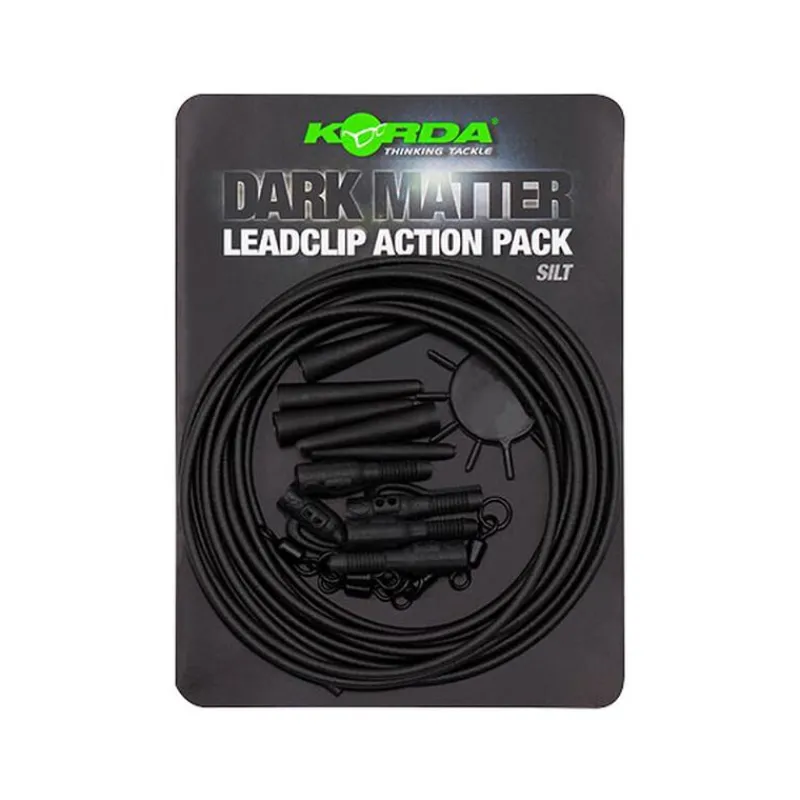 KORDA Acc.Montages/Hameçons-Kit montage carpe dark matter action pack