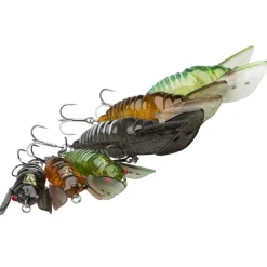 SAVAGE GEAR Leurres À Truite|Leurres-Leurre de surface carnassier 3d cicada 3.3cm 3.5g