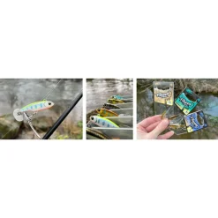 FIIISH Leurres À Truite|Leurres-Leurre Métallique Power Tail Evo 3cm, 2.5g